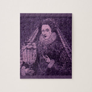 Quebra-cabeça Rainha Elizabeth I na lavanda