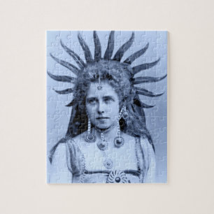 Quebra-cabeça Rainha Maria da Romênia como rainha do Sol