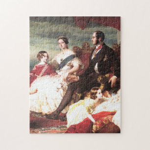 Quebra-cabeça Rainha Victoria e Príncipe Albert