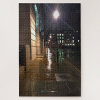 Rainy Morning em Holborn, Londres, Inglaterra, Rei