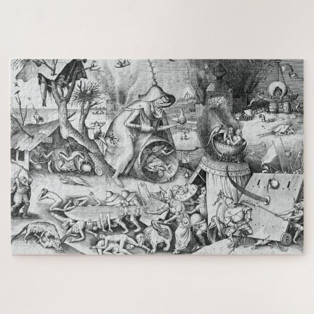 Quebra-cabeça Raiva (Ira), Os Sete Pecados Mortais (Horizontal)