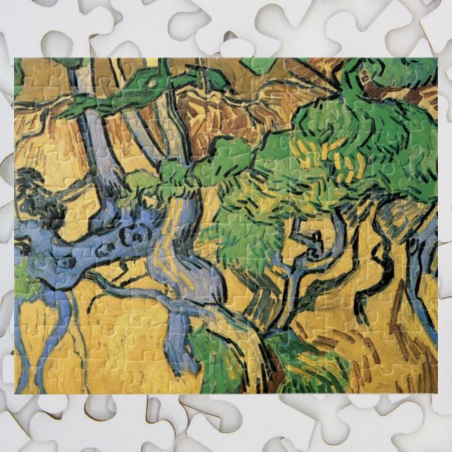 Quebra-cabeça Raízes e Troncos de Árvores por Vincent van Gogh (Criador carregado)