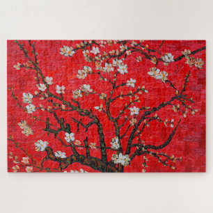 Quebra-cabeça Ramais da Árvore de Amêndoa em Blossom, Van Gogh