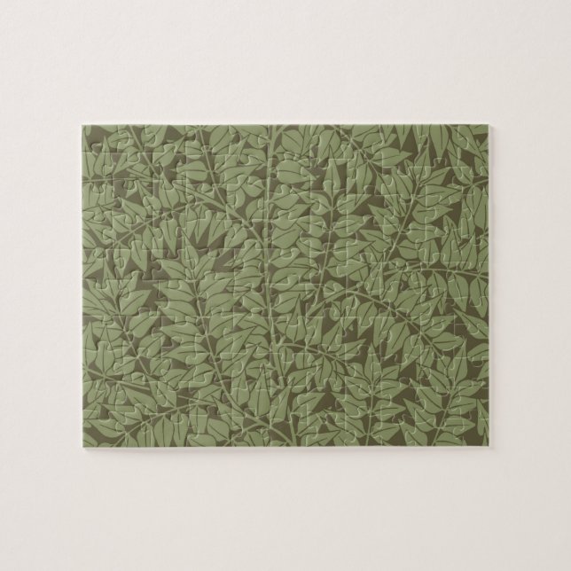 Quebra-cabeça Ramo Art Nouveau Clássico William Morris Design (Horizontal)