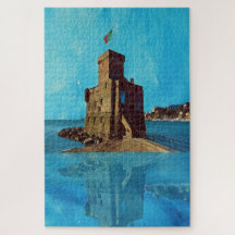 RAPALLO - Itália - castelo - marina