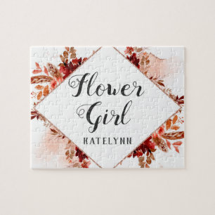 Quebra-cabeça Rapariga Boêmia com Frame de Bela Frente Russa