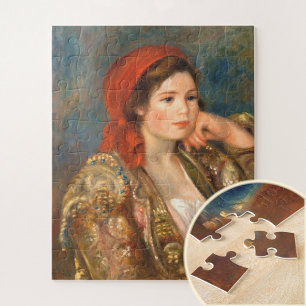 Quebra-cabeça Rapariga numa Jaqueta espanhola, Renoir
