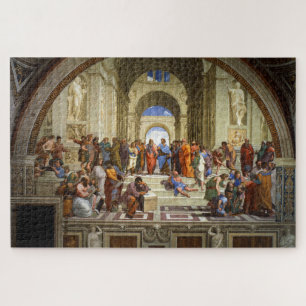 Quebra-cabeça Raphael, "A Escola de Atenas"