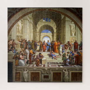 Quebra-cabeça Raphael, "A Escola de Atenas"