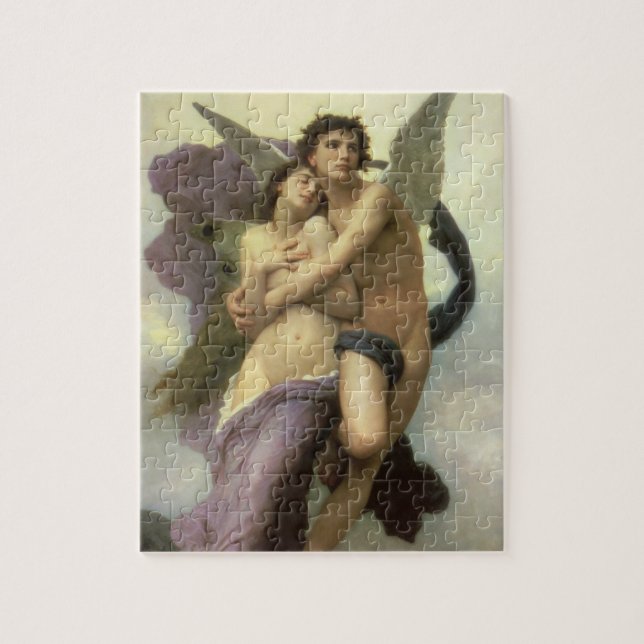 Quebra-cabeça Rapto (t.c.p. Ravement) de Psyche por Bouguereau (Vertical)