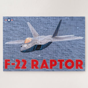 Quebra-cabeça RAPTOR F-22 (20 x 30 POLEGADAS)