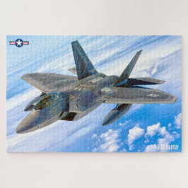Quebra-cabeça Raptor F-22A (20x30 POLEGADAS)