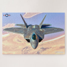 Quebra-cabeça Raptor F-22A (20x30 POLEGADAS)