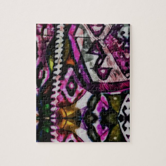 Quebra-cabeça Raptura em cor (Vertical)