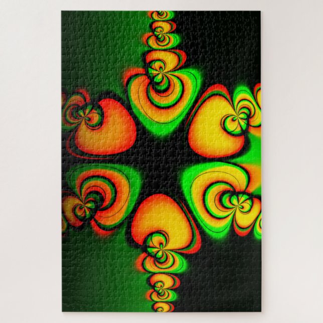 quebra-cabeça rasta (Vertical)