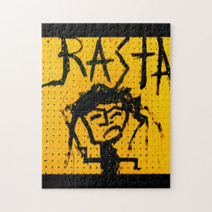 QUEBRA-CABEÇA RASTA STICK FIGURE