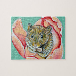 Quebra-cabeça Rato em pintura de Tulip