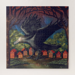 Quebra-cabeça Raven Moonlight Witts Halloween Night