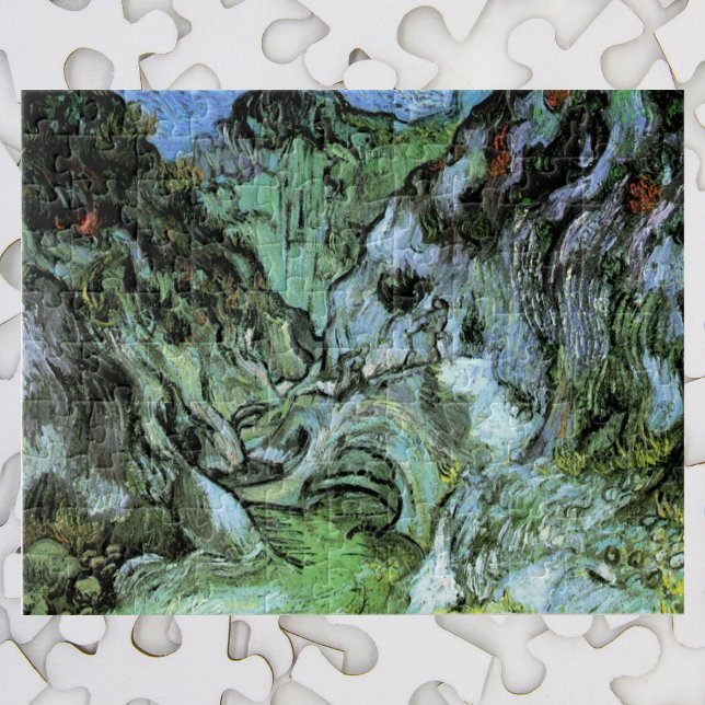 Quebra-cabeça Ravina de Les Peiroulets por Vincent van Gogh (Criador carregado)
