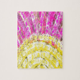 Quebra-cabeça Ray of Sunshine em Amarelo e Fúchsia