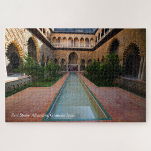Quebra-cabeça Real Spain- Alhambra, Granada Spain