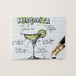 Quebra-cabeça Receita de Cocktail Margarita