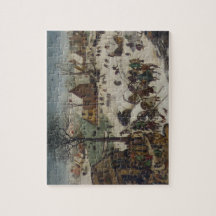 Recenseamento em Bethlehem por Pieter Bruegel