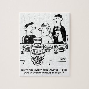 Quebra-cabeça Recepção de casamento Bridegroom tem uma correspon