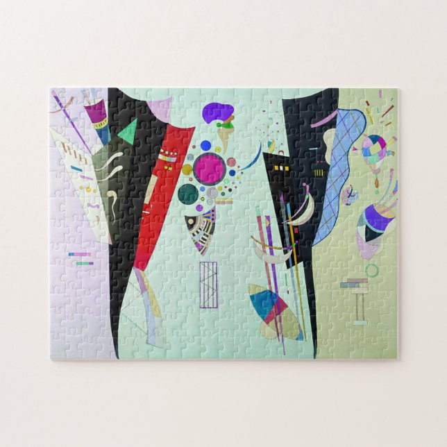 Quebra-cabeça recíproco dos acordos de Kandinsky (Horizontal)