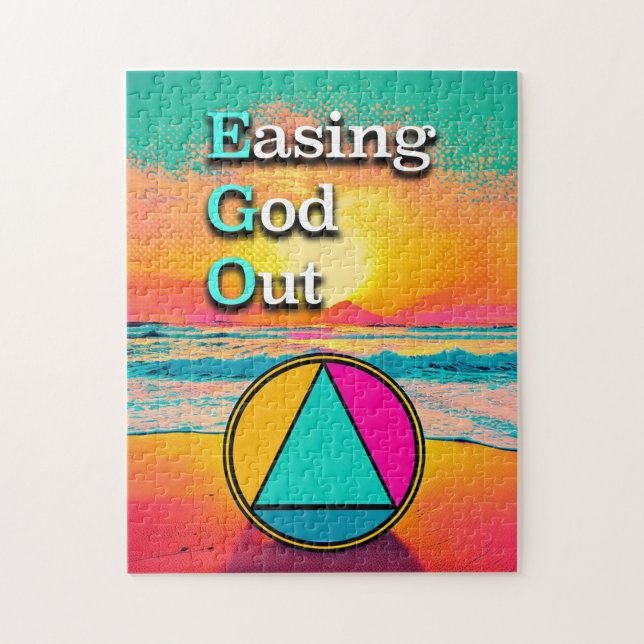 Quebra-cabeça Recuperação pelo lema do EGO Easing God Out Nascer (Vertical)