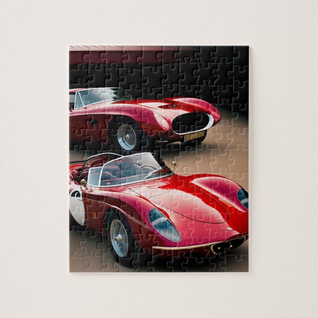 Quebra-cabeça Red Barchetta (Vertical)