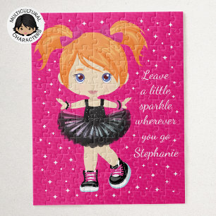 Quebra-cabeça Red Hair Ballerina Personalizada
