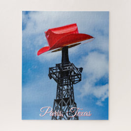 Quebra-cabeça Red Hat do Texas, Paris, Texas