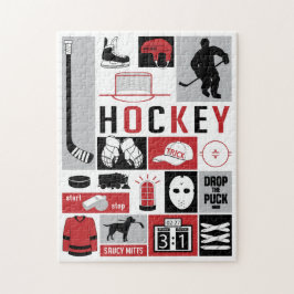 Quebra-cabeça Red Hockey Elek Stick