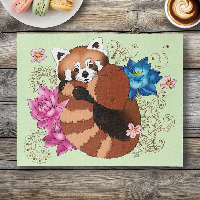 Quebra-cabeça Red Panda (Criador carregado)