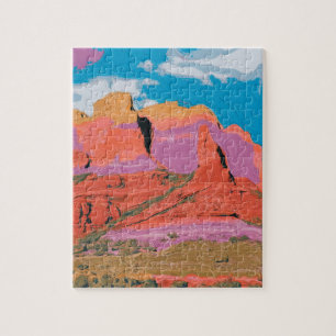 Quebra-cabeça Red Rock, Sedona, Arizona, Arte Moderna