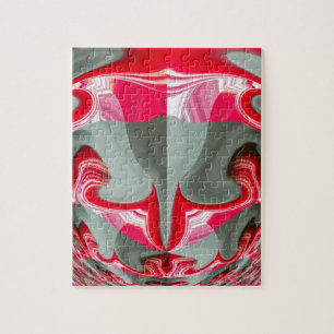 Quebra-cabeça Red Vintage Hakuna Matata round gifts.jpg