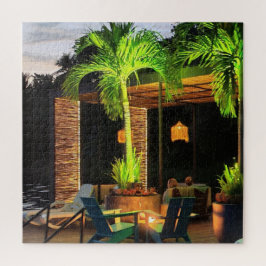 Quebra-cabeça Reflections On The Other Side Lake Petén Itzá