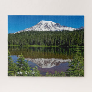 Quebra-cabeça Reflexão - Monte Rainier, Washington
