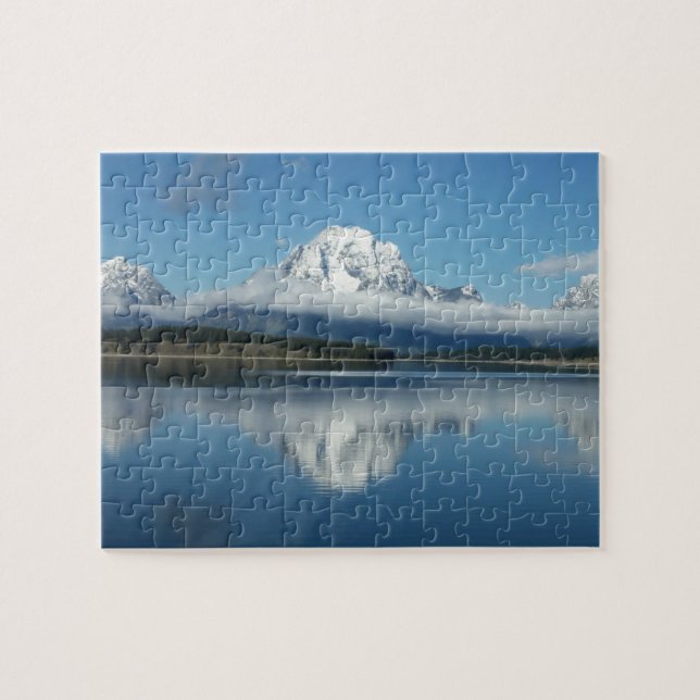 Quebra-cabeça Reflexo do Monte Moran em Grand Teton (Horizontal)