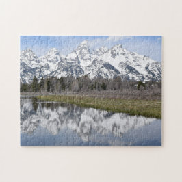 Quebra-cabeça Reflexões das Grand Tetons - 11x14 - 252 pcs
