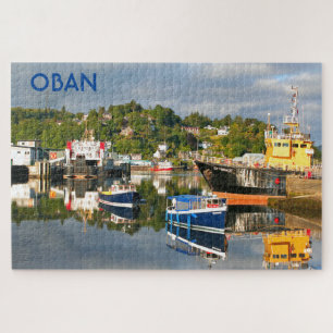 Quebra-cabeça Reflexões Oban, Escócia Ocidental