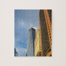 Quebra-cabeça Reflexos de arranha-céus de Nova York