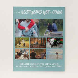 Quebra-cabeça Reforma personalizada da colagem de fotografias   