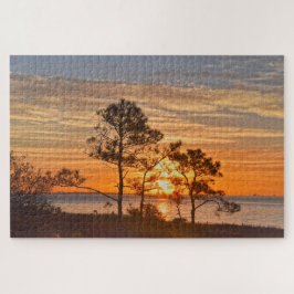 Quebra-cabeça Refúgio na Ilha Dauphin Sunrise, Alabama