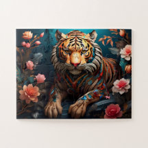 Regal Roar: Majestoso Tigre