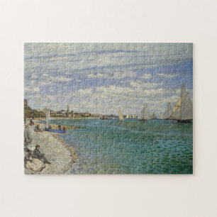 Quebra-cabeça Regata de Claude Monet em Sainte-Adresse
