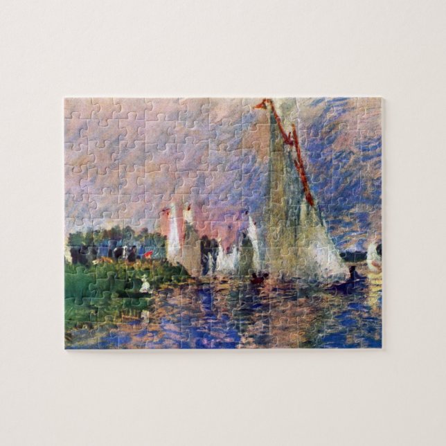 Quebra-cabeça Regata em Argenteuil por Pierre Renoir (Horizontal)
