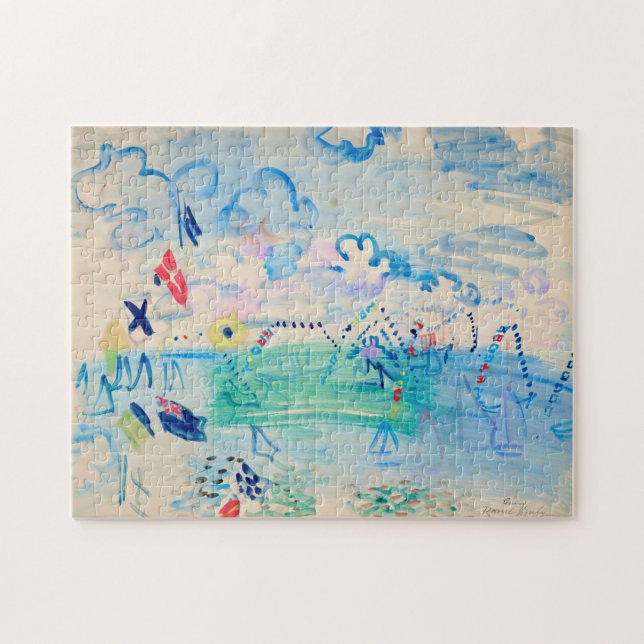 Quebra-cabeça Régates à Cowes | Raoul Dufy (Horizontal)