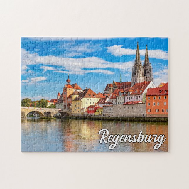 Quebra-cabeça Regensburg, Alemanha (Horizontal)